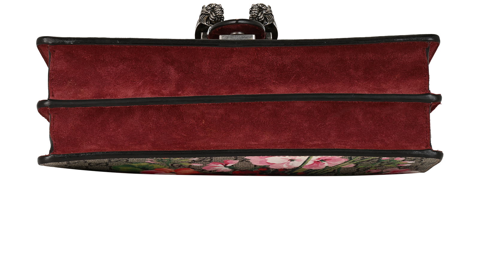 Medium Dionysus Blooms, &pound;795, Handbags, Beige/Pink, Canvas, Top view